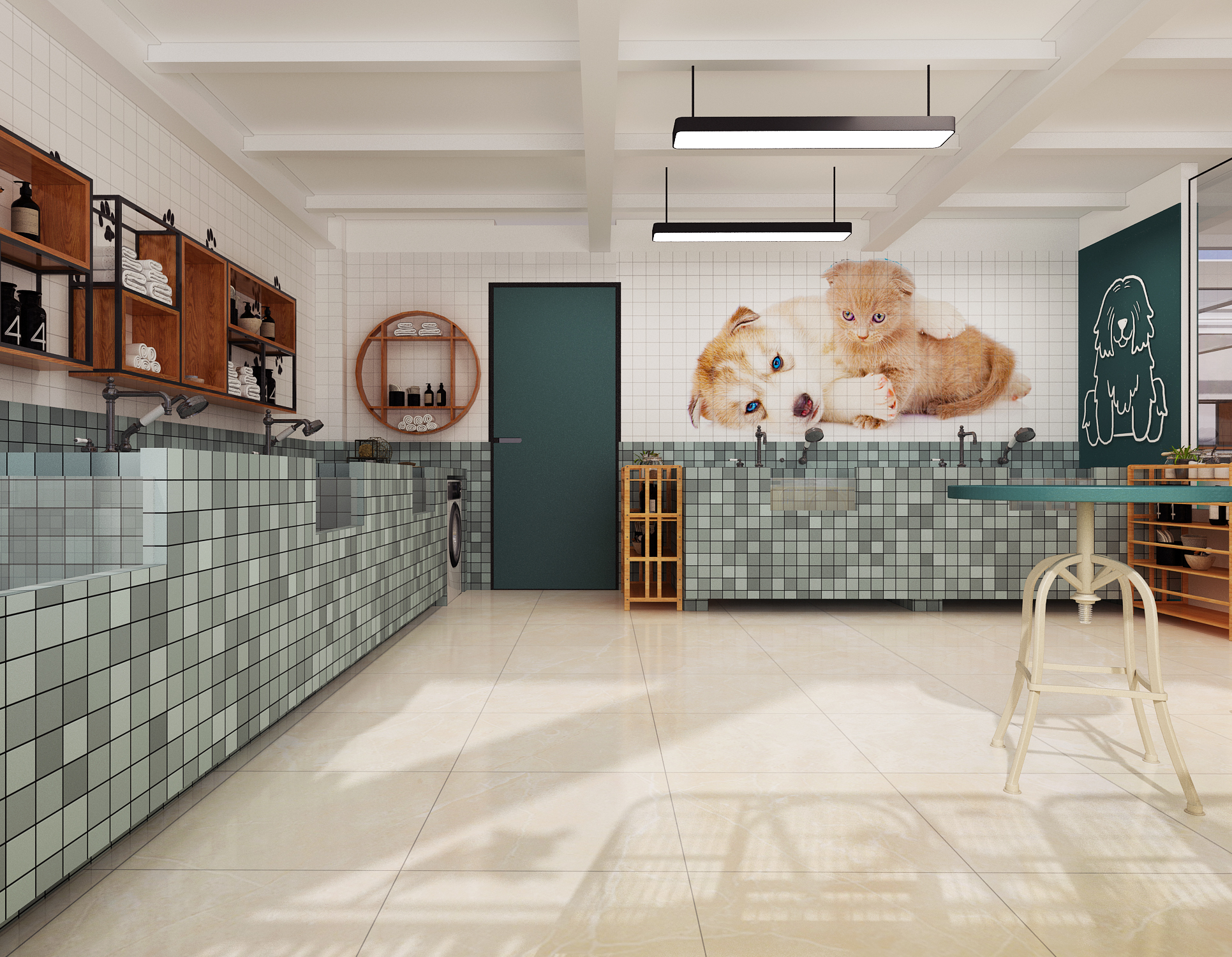 北京著名設計師淺談寵物店寵物寄養裝修設計理念